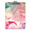 Better Office Products Fashion Clipboard, Abstract Art Design, A4 Ltr Size, 125in x 9in Wooden Clipboard, Low Profile Clip 45037 - alternate 1